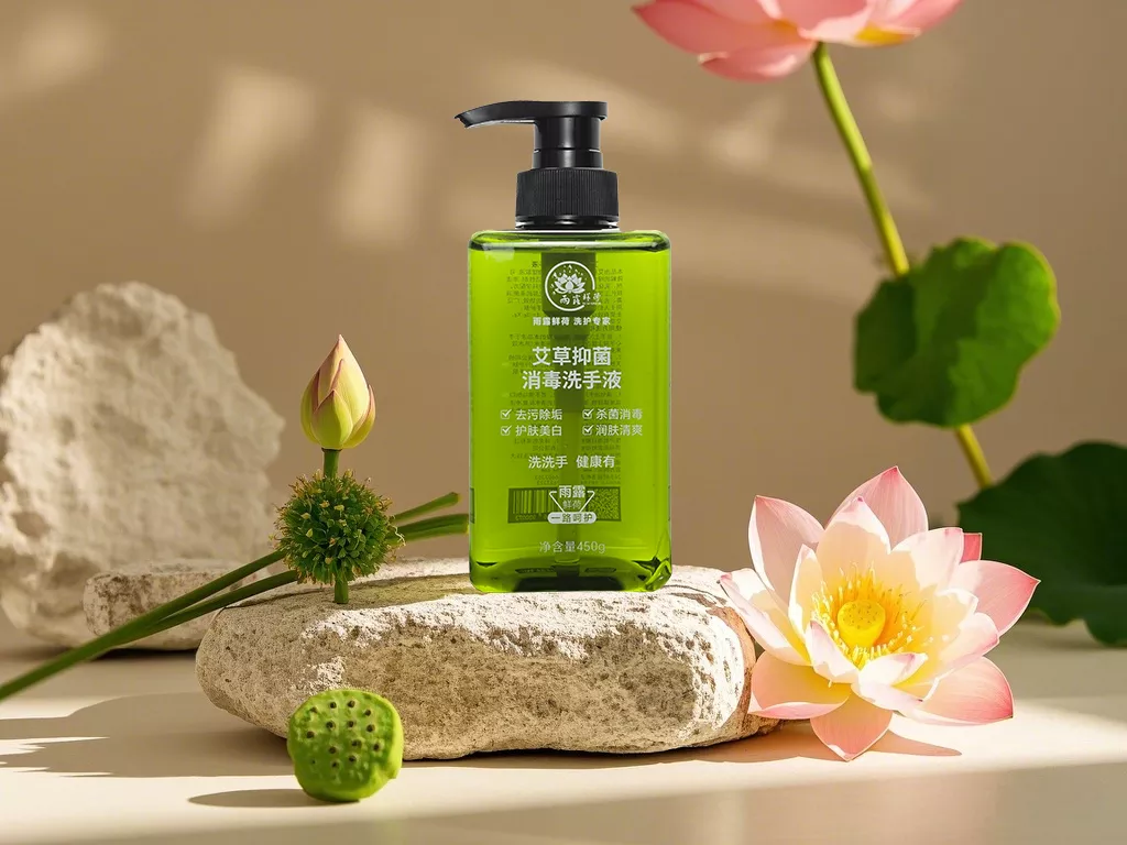 雨露鲜荷 - 艾草抑菌消毒洗手液